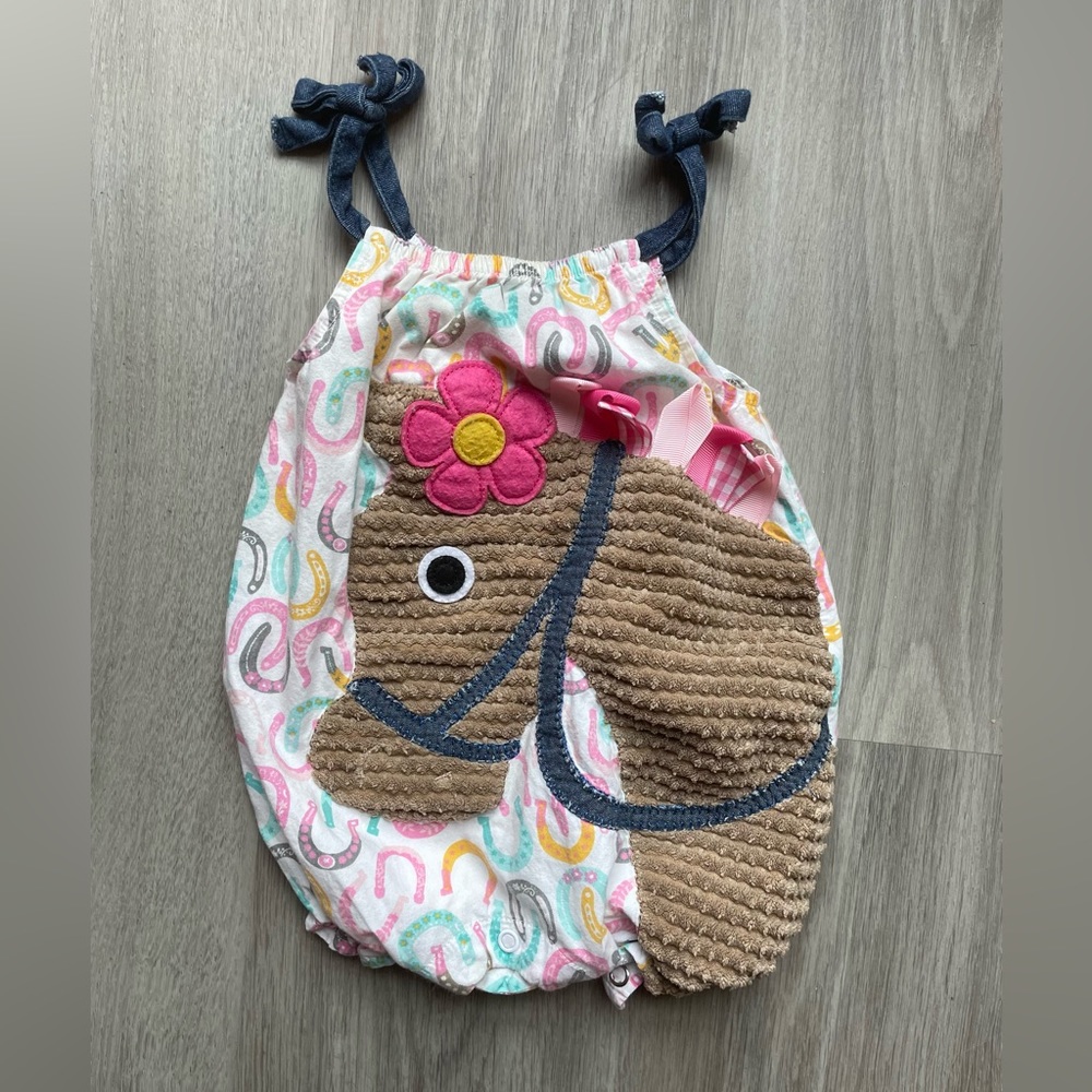 Mud Pie Rodeo Romper